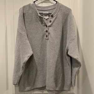 Aerie Button Up Sweater